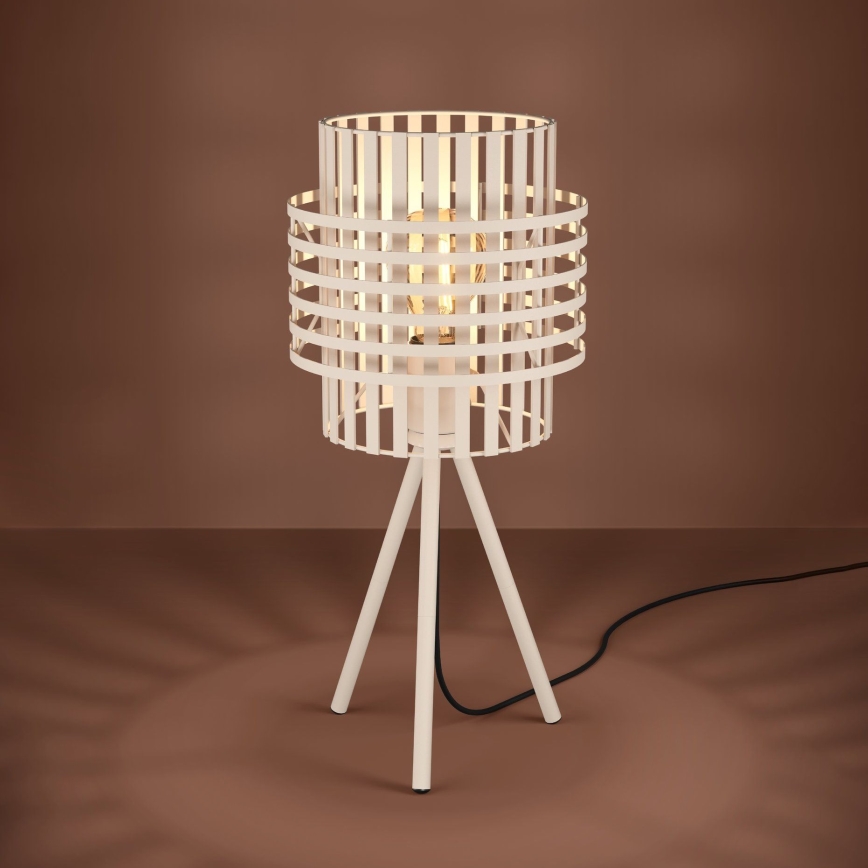Eglo - Lampa podłogowa 1xE27/40W/230V kremowy