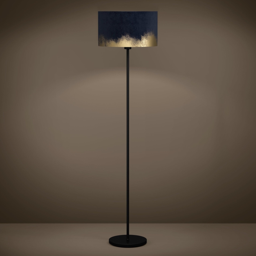 Eglo - Lampa podłogowa 1xE27/40W/230V niebieska/złota
