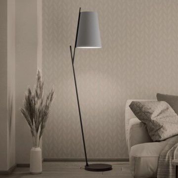 Eglo - Lampa podłogowa 1xE27/40W/230V szara