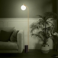 Eglo - Lampa podłogowa 1xE27/40W/230V złoty