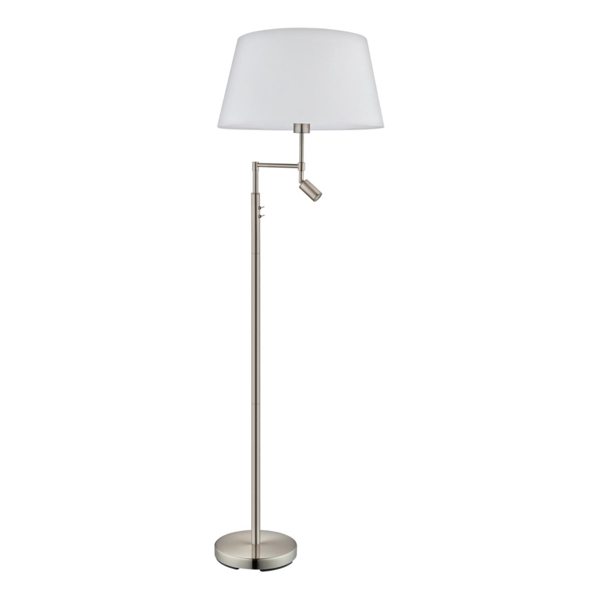 Eglo - Lampa podłogowa 1xE27/60W + 1xLED/2,1W