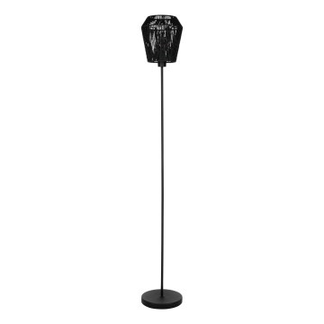 Eglo - Lampa podłogowa 1xE27/60W/230V czarna