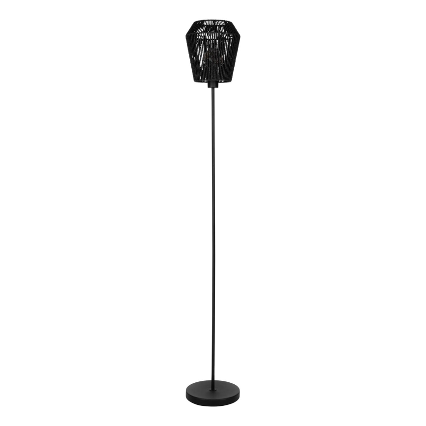 Eglo - Lampa podłogowa 1xE27/60W/230V czarna