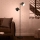 Eglo - Lampa podłogowa 2xE27/28W/230V czarny