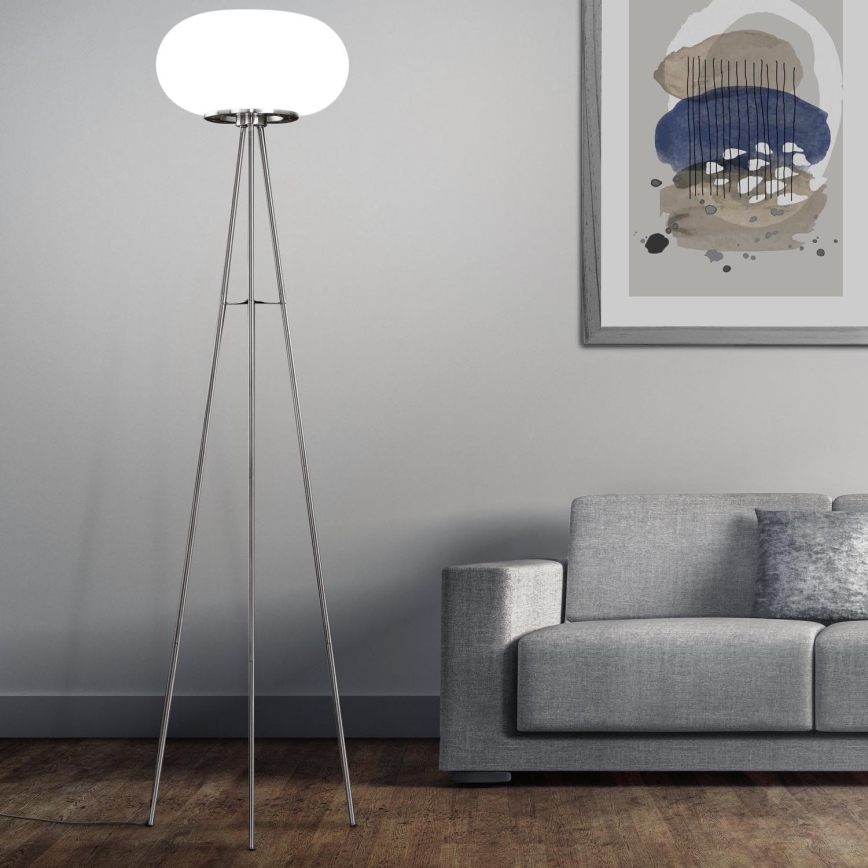 EGLO - Lampa podłogowa OPTICA 2xE27/60W śr. 35 cm