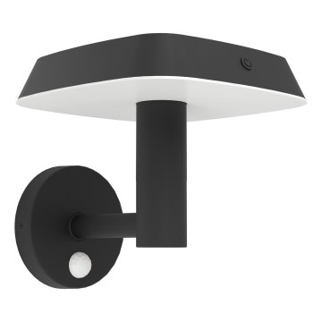 Eglo - Lampa solarna LED z czujnikiem, 8,5 W / 3,7 V, 2200 mAh, IP44