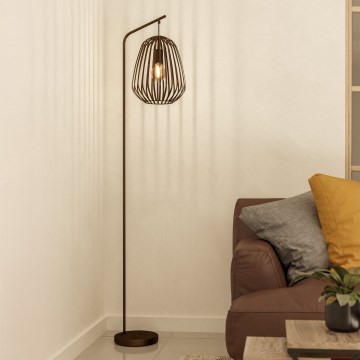 Eglo - Lampa stojąca 1xE27/40W/230V brązowa