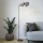 Eglo - Lampa stojąca 1xE27/60W/230V brązowa