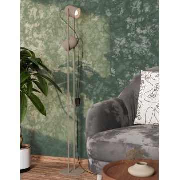Eglo - Lampa stojąca 2xE14/8W/230V beżowa