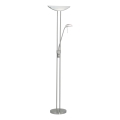 EGLO - Lampa stojąca BAYA ściemnialna 1xR7s/230W+1xG9/33W matowy chrom