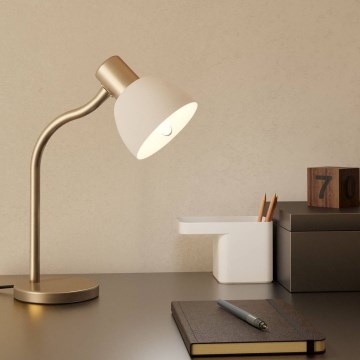 Eglo - Lampa stołowa 1xE14/25W/230V matowy chrom