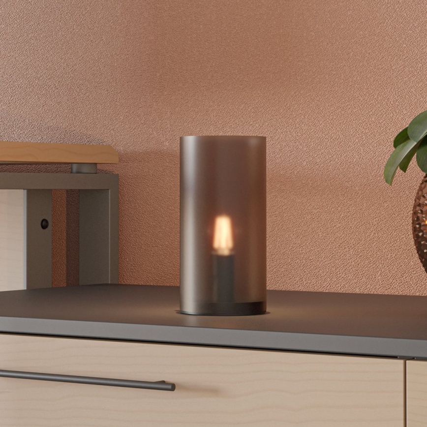 Eglo - Lampa stołowa 1xE14/40W/230V beżowe