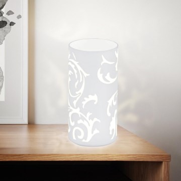EGLO - Lampa stołowa 1xE14/60W/230V biała
