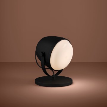 Eglo - Lampa stołowa 1xE27/28W/230V czarny