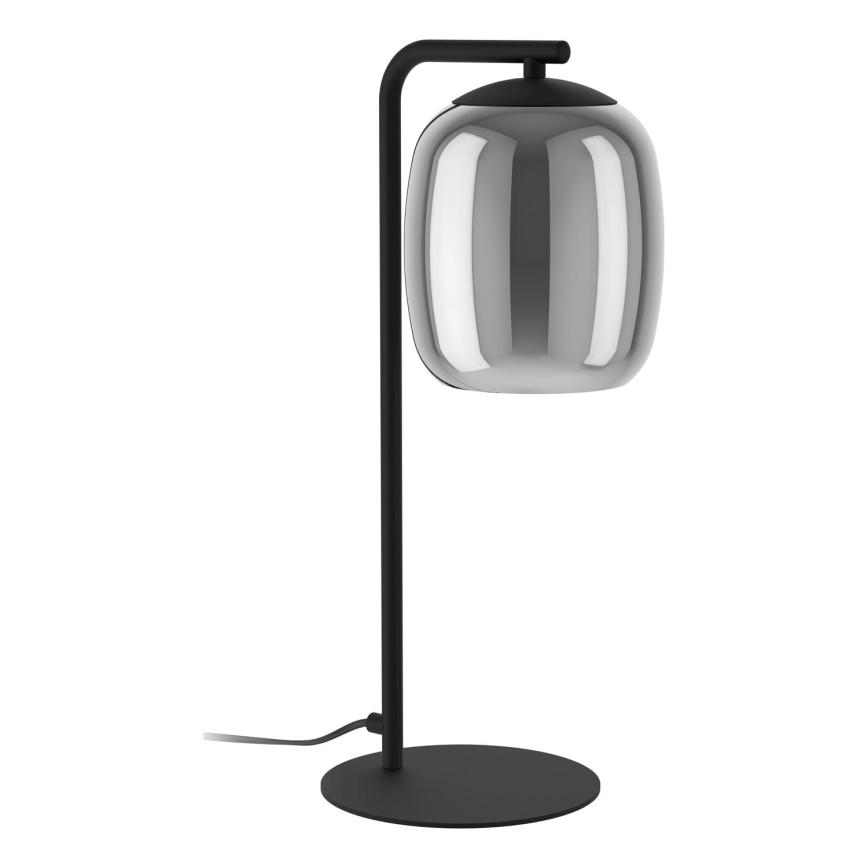 Eglo - Lampa stołowa 1xE27/28W/230V szary