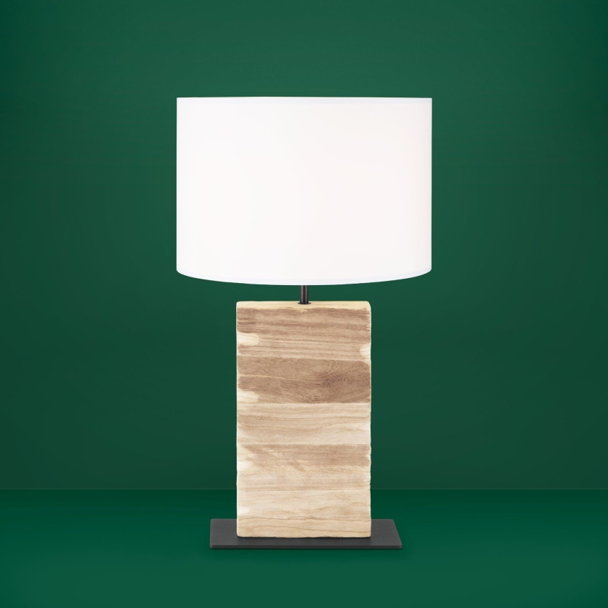 Eglo - Lampa stołowa 1xE27/40W/230V 62,5 cm brązowy