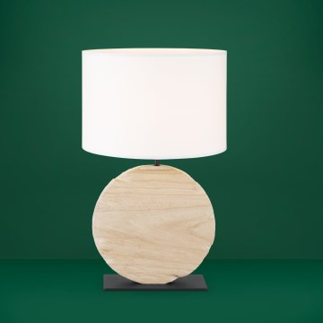 Eglo - Lampa stołowa 1xE27/40W/230V 63,5 cm brązowy