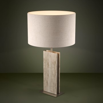 Eglo - Lampa stołowa 1xE27/40W/230V beżowa