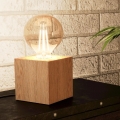 Eglo - Lampa stołowa 1xE27/40W/230V beżowa
