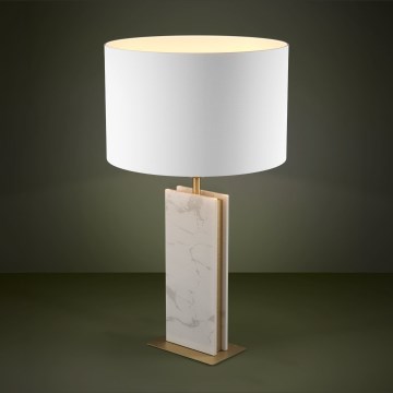 Eglo - Lampa stołowa 1xE27/40W/230V biała
