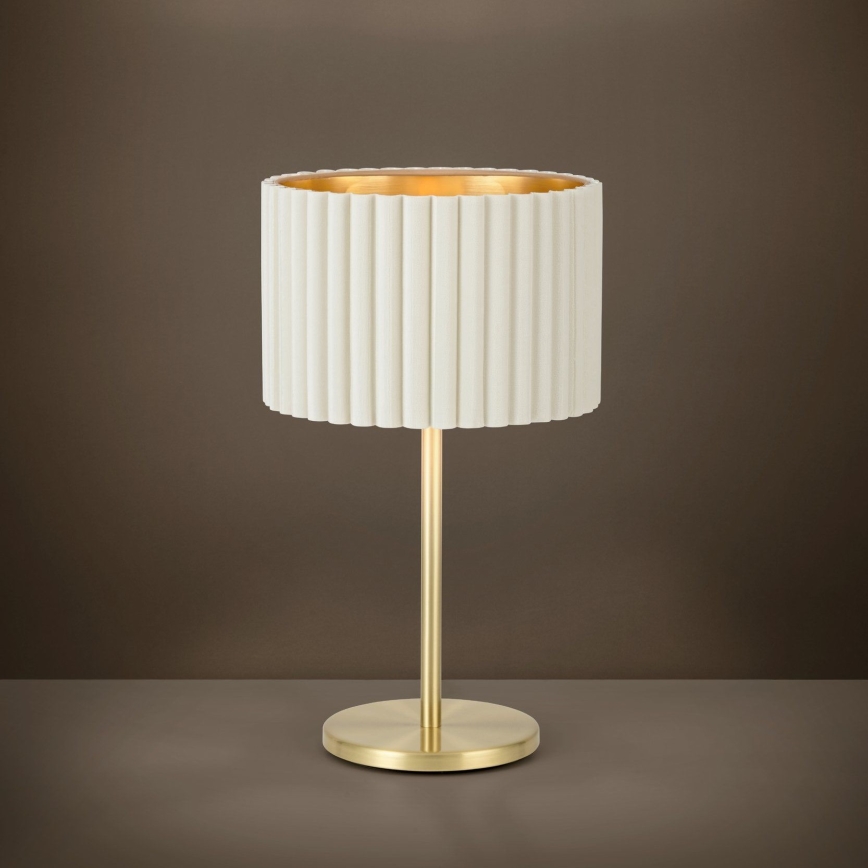 Eglo - Lampa stołowa 1xE27/40W/230V biała