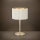 Eglo - Lampa stołowa 1xE27/40W/230V biała