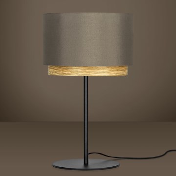 Eglo - Lampa stołowa 1xE27/40W/230V brązowa