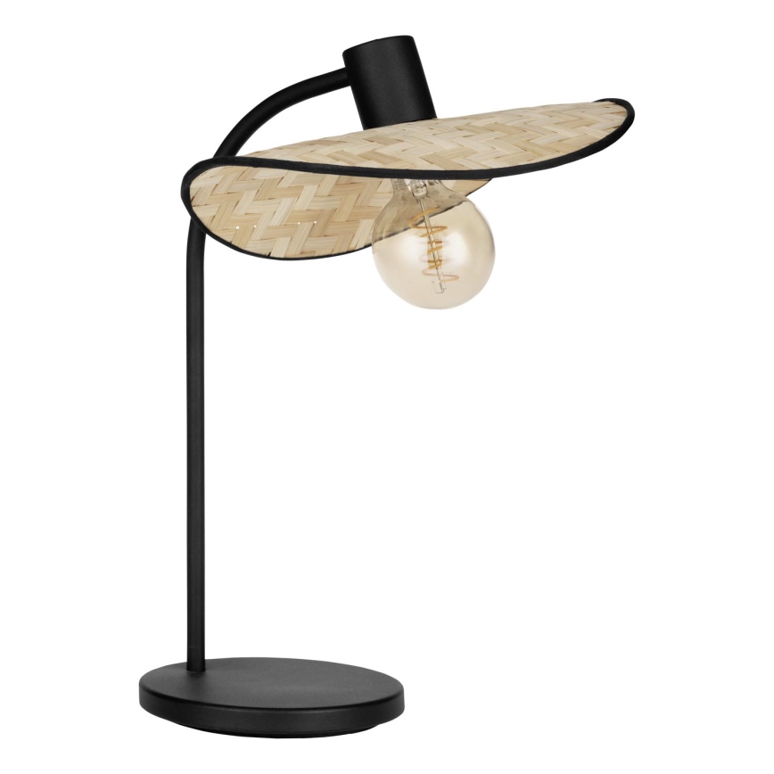 Eglo - Lampa stołowa 1xE27/40W/230V brązowa