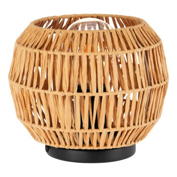 Eglo - Lampa stołowa 1xE27/40W/230V brązowa