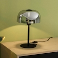 Eglo - Lampa stołowa 1xE27/40W/230V czarna/szara