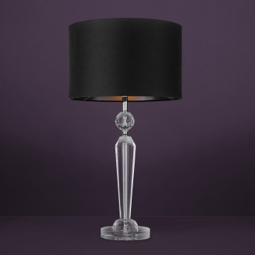 Eglo - Lampa stołowa 1xE27/40W/230V czarny