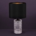 Eglo - Lampa stołowa 1xE27/40W/230V czarny