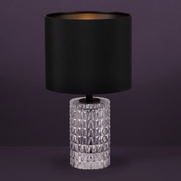 Eglo - Lampa stołowa 1xE27/40W/230V czarny