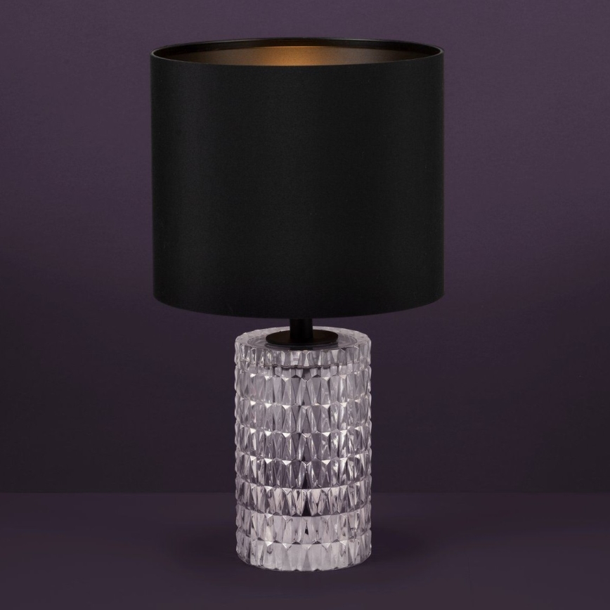 Eglo - Lampa stołowa 1xE27/40W/230V czarny