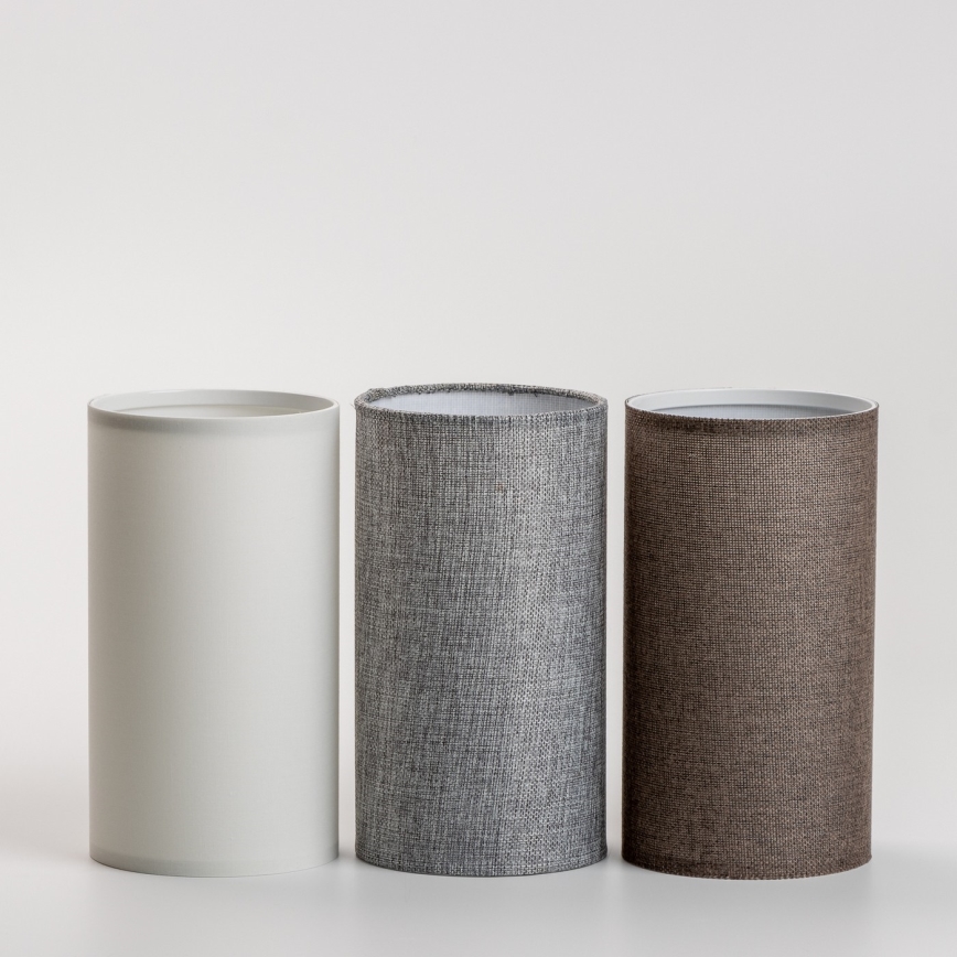 Eglo - Lampa stołowa LED TUNJA 1xE27/60W/230V 26,5 cm matowy chrom/biały