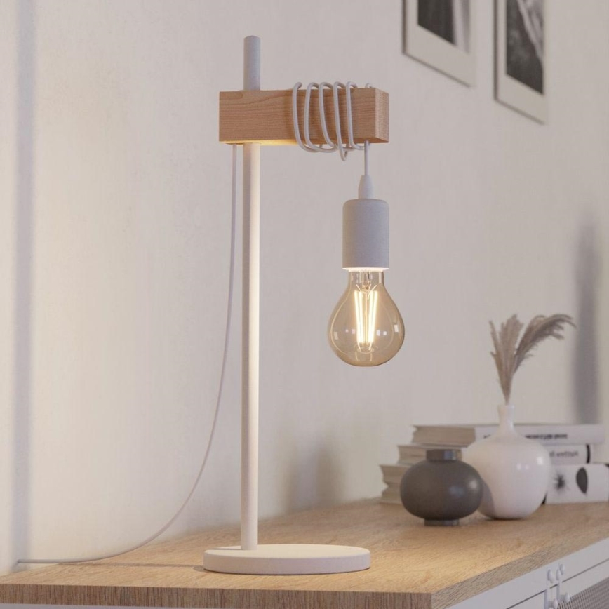 Eglo - Lampa stołowa TOWNSHEND 1xE27/10W/230V