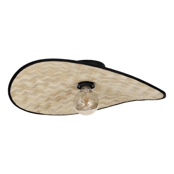 Eglo - Lampa sufitowa 1xE27/40W/230V brązowa