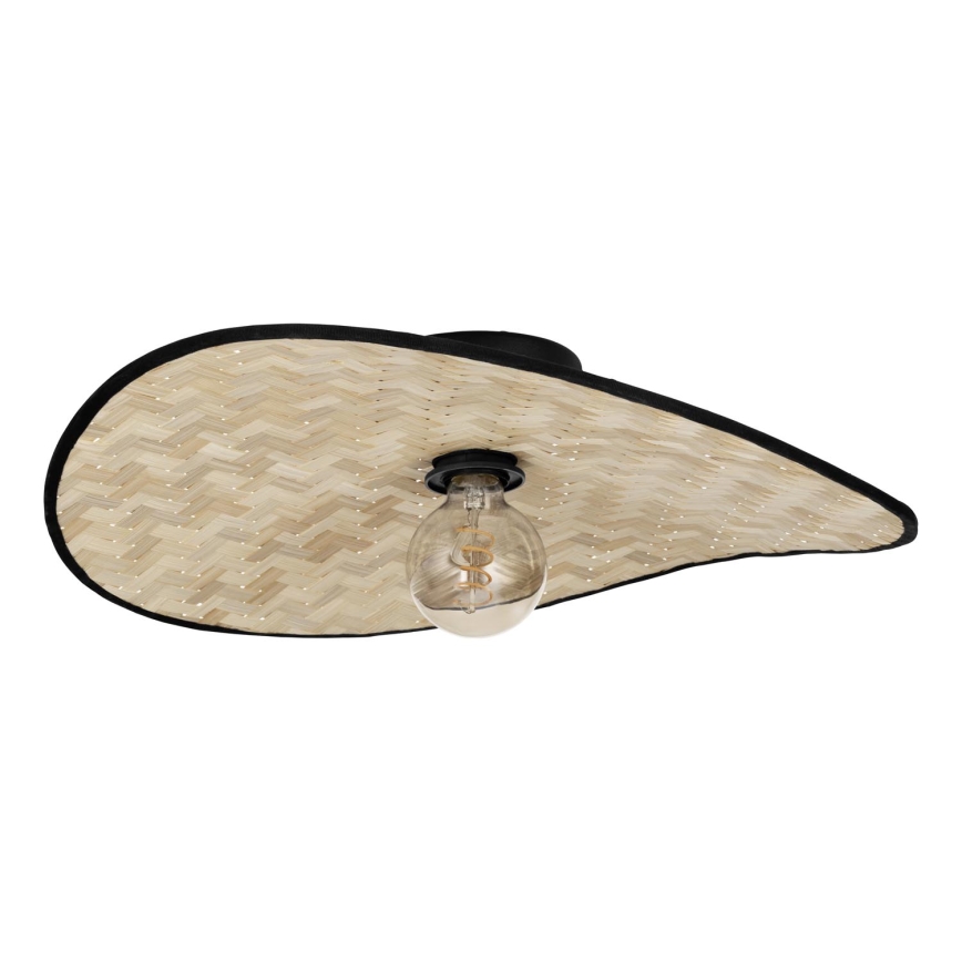 Eglo - Lampa sufitowa 1xE27/40W/230V brązowa