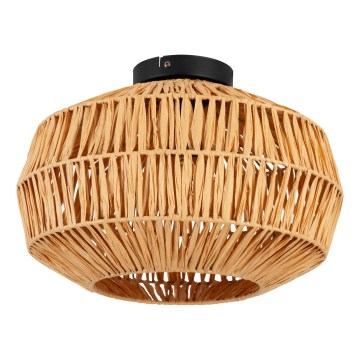 Eglo - Lampa sufitowa 1xE27/40W/230V brązowa
