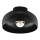 Eglo - Lampa sufitowa 1xE27/40W/230V czarna