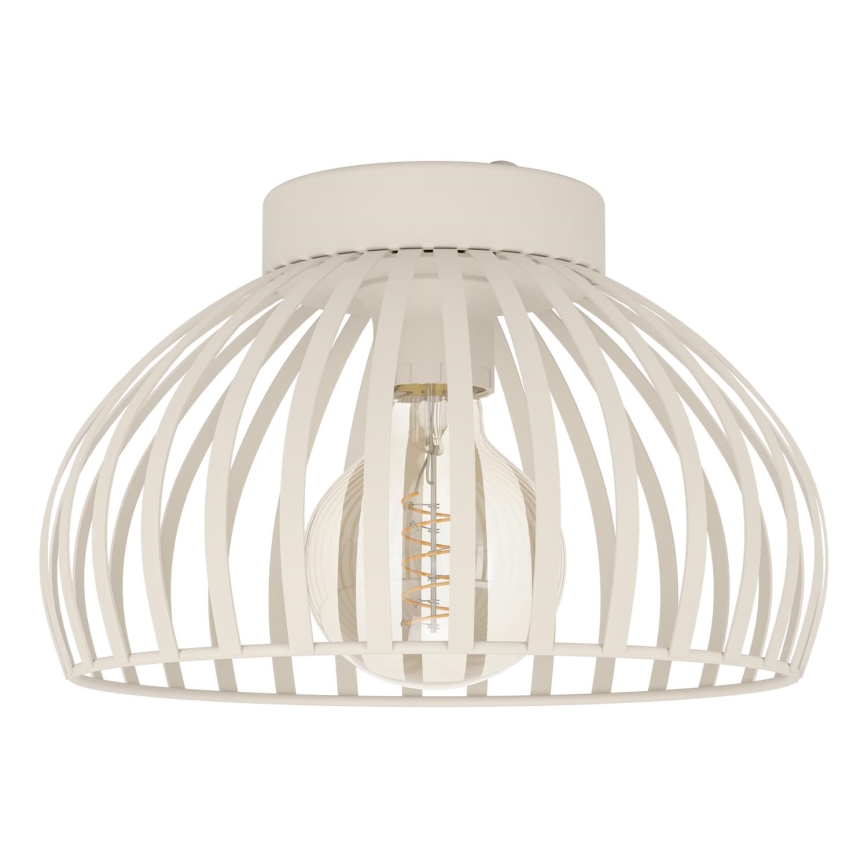 Eglo - Lampa sufitowa 1xE27/40W/230V śr. 28 cm kremowa