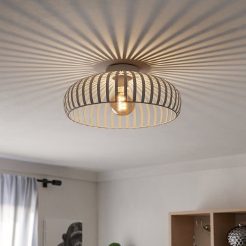 Eglo - Lampa sufitowa 1xE27/40W/230V, średnica 43 cm, piaskowa