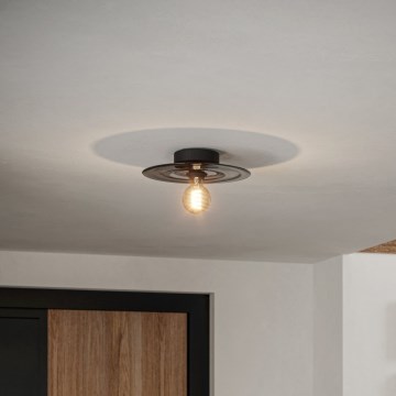 Eglo - Lampa sufitowa 1xE27/40W/230V szara
