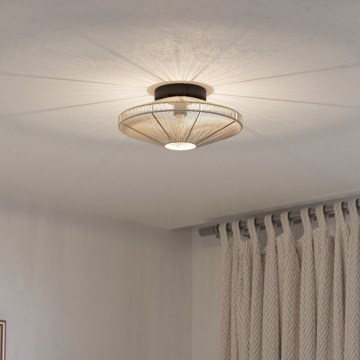 Eglo - Lampa sufitowa 1xE27/40W/230V Ø 38 cm kremowa