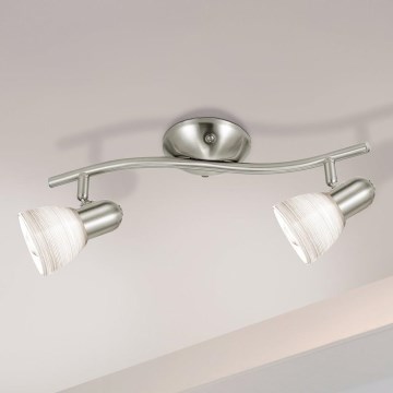 Eglo - Lampa sufitowa 2xE14/40W biały