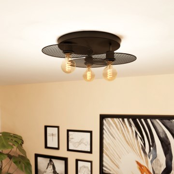 Eglo - Lampa sufitowa 3xE27/40W/230V