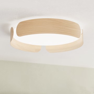 Eglo - Lampa sufitowa LED, 20 W/230 V, Ø 37 cm, beżowa