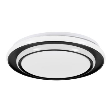 Eglo - Lampa sufitowa LED/24W/230V 2700/4000/6500K śr. 40 cm czarna