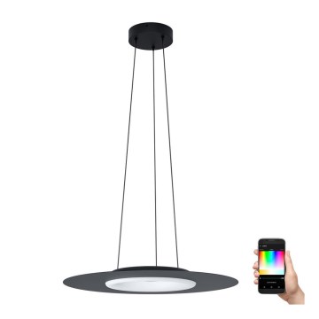 Eglo - Lampa sufitowa LED RGB ściemnialna na linkę COMPO ROSSO-C LED/16W/230V