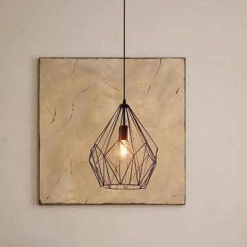 Eglo - Lampa wisząca 1xE27/60W/230V